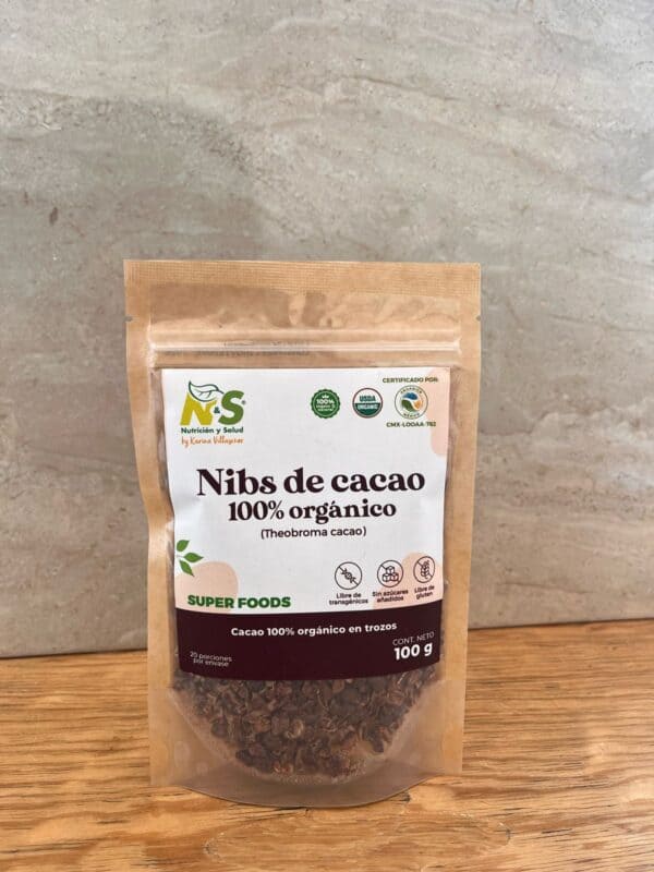 Nibs de cacao orgánico