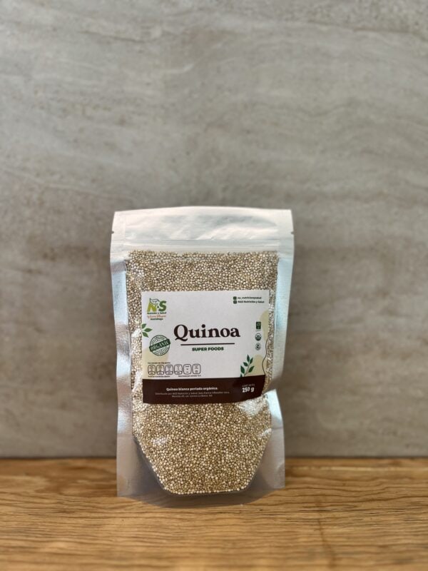 Quinoa blanca perlada orgánica
